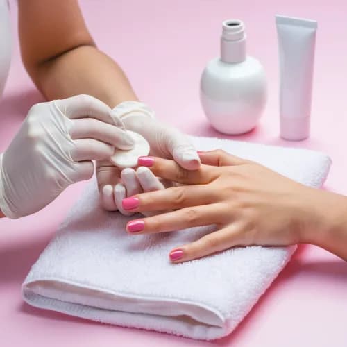 Удаление гель-слоя с ногтей