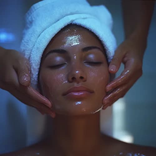 Limfodrenaż twarzy na zmniejszenie worków pod oczami