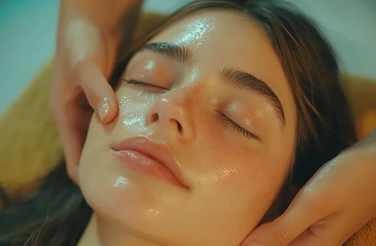 Masaż twarzy z efektem limfodrenażu dla kobiet