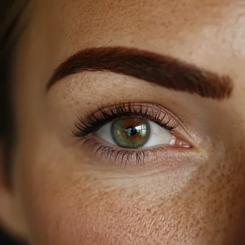 Trwała koloryzacja brwi naturalną henną