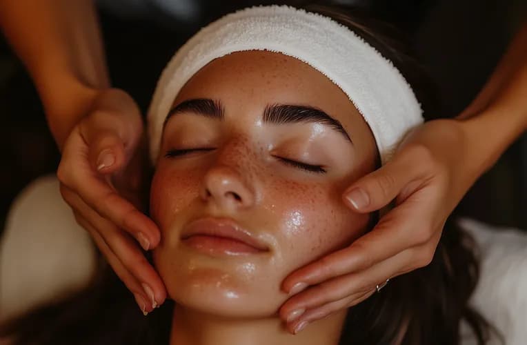 Masaż twarzy na relaksację