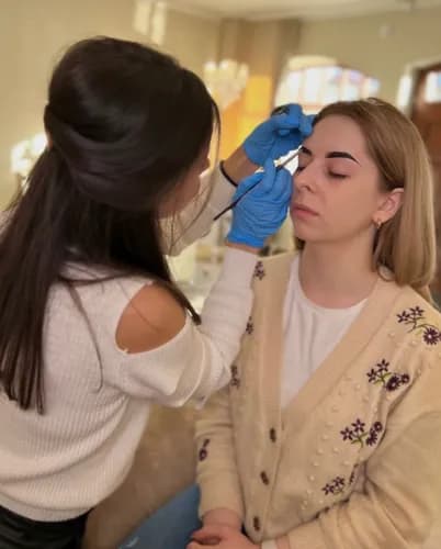 Профессиональный биотатуаж бровей. Доступные цены