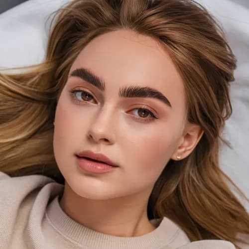 Długotrwała koloryzacja brwi henną