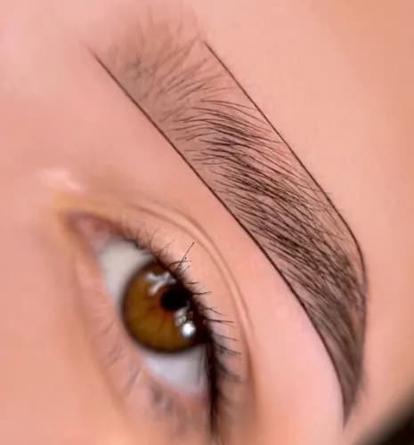 Modelowanie i koloryzacja brwi henną