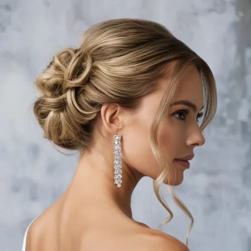Зачіска нареченої: ідеальне поєднання з декором сукні: від класики до авангарду
