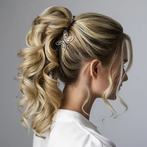 Eleganckie fryzury ślubne: od koków po rozpuszczone włosy