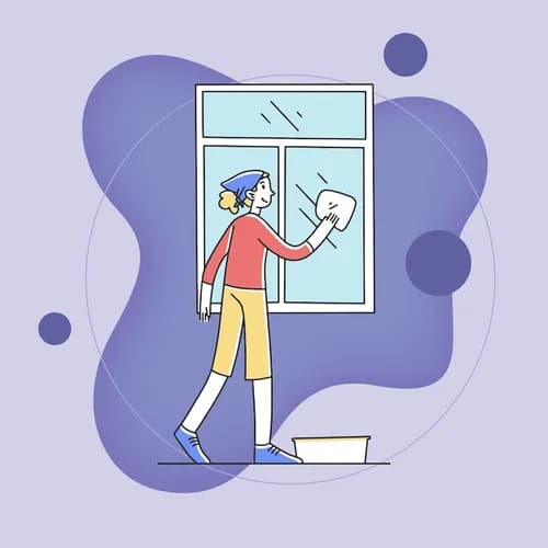 Mycie okien i przeszkleń - dla domów