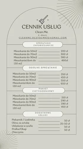 Czyszczenie ogólne "Clean.Me"